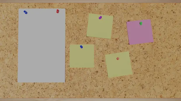 Cork board